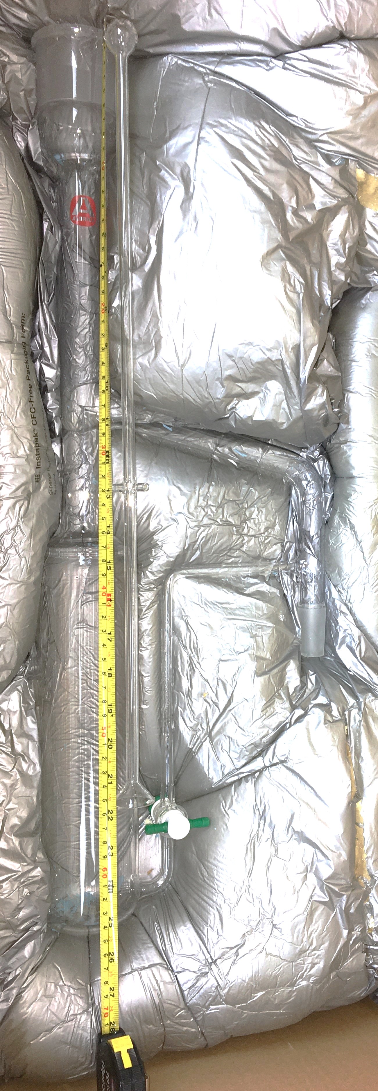 Used Aldrich Modified Convertible Liquid-Liquid Continuous 1000mL Extractor