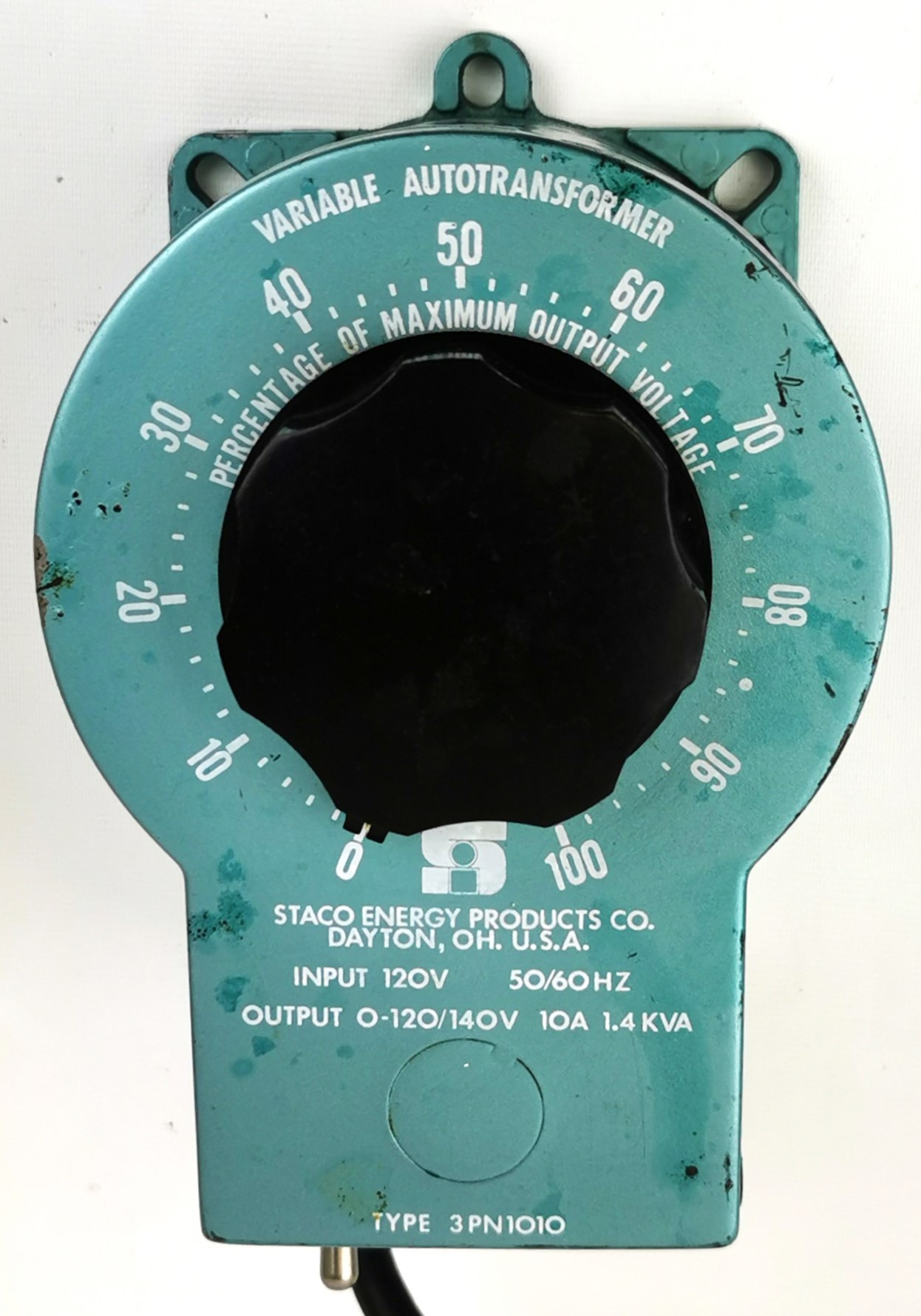 Used Staco 3PN1010 Variable Autotransformer