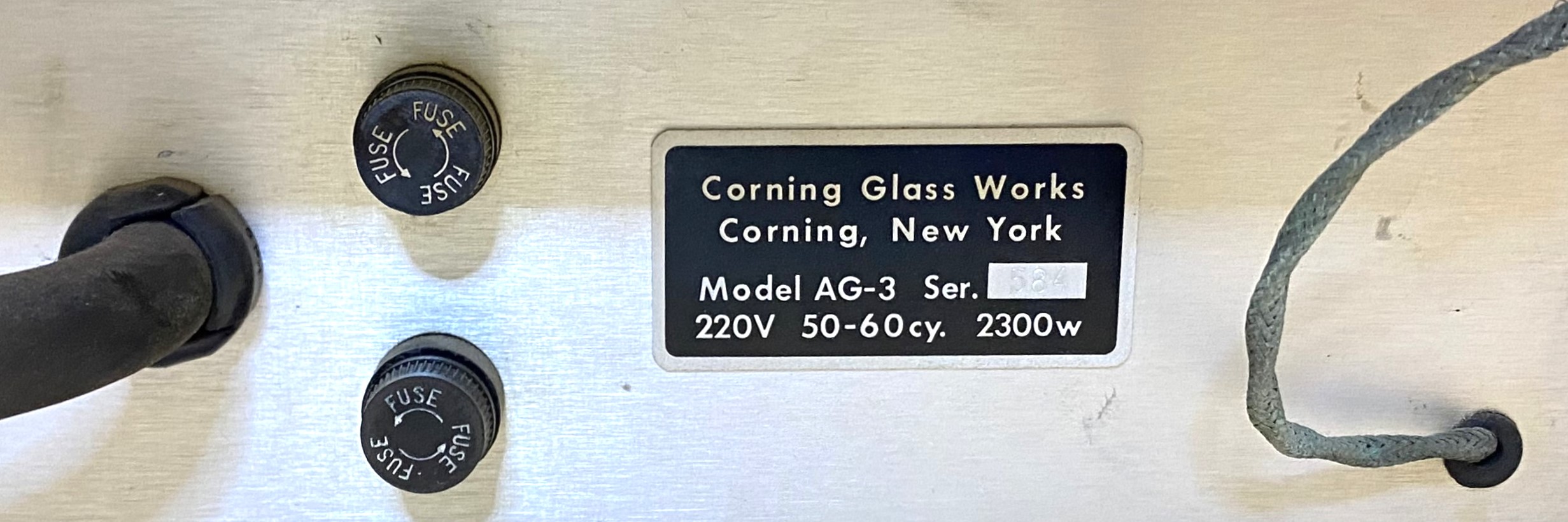 Used Corning AG-3 Water Still