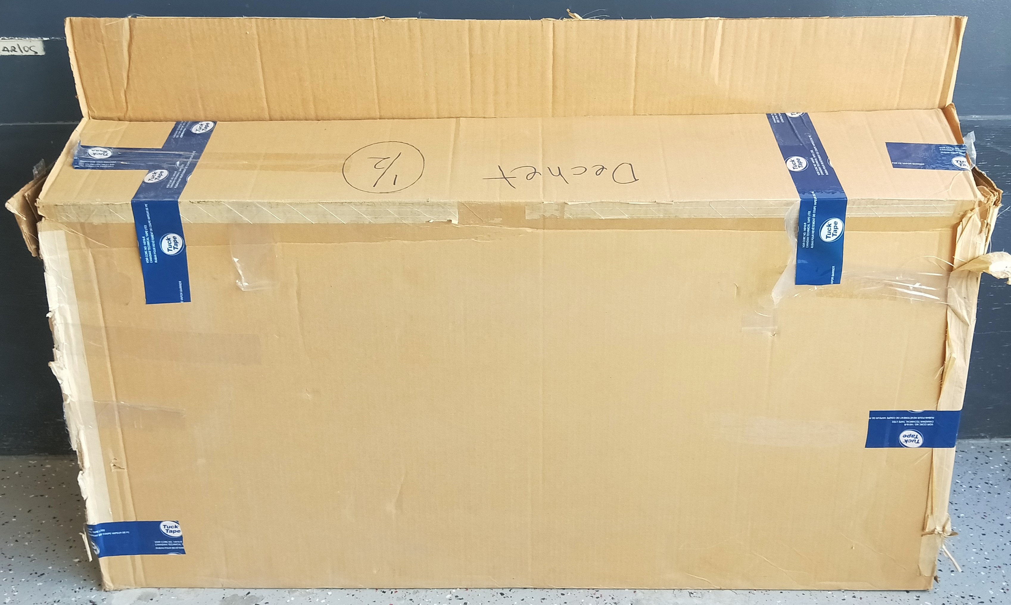 New Open Box Aerostar 22148NU HEPA Filter (44"L x 21"D x 5.88" Thick)