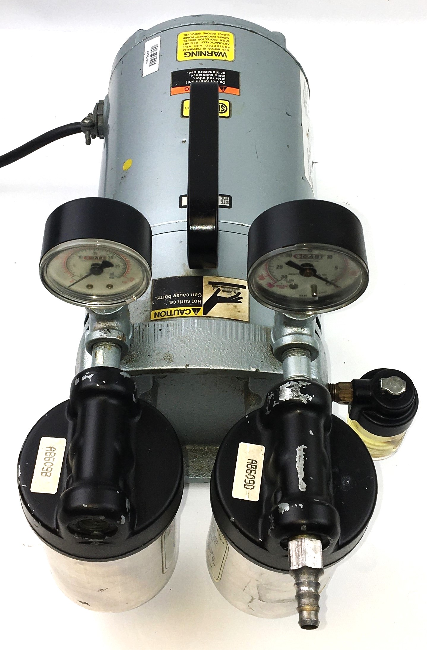 Used Gast 0323-G582EDX Rotary Vacuum Pump (5cfm)