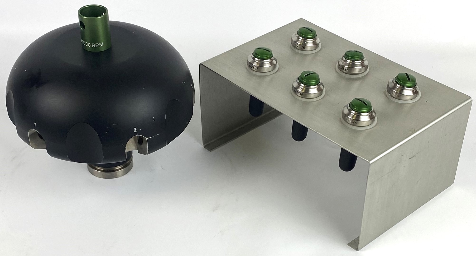 Used Sorvall TST-60.4 Swing-Out Rotor with Rack of Tubes (6 × 4.4mL)