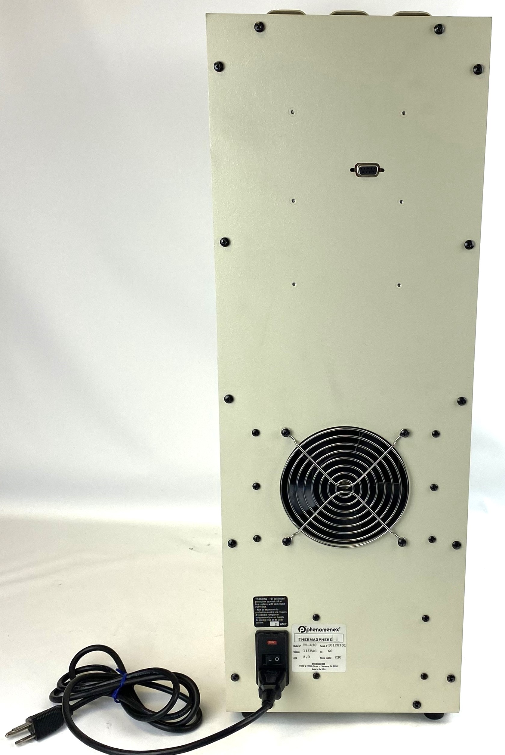 Used Phenomenex ThermaSphere TS-430 HPLC Column Chiller-Heater