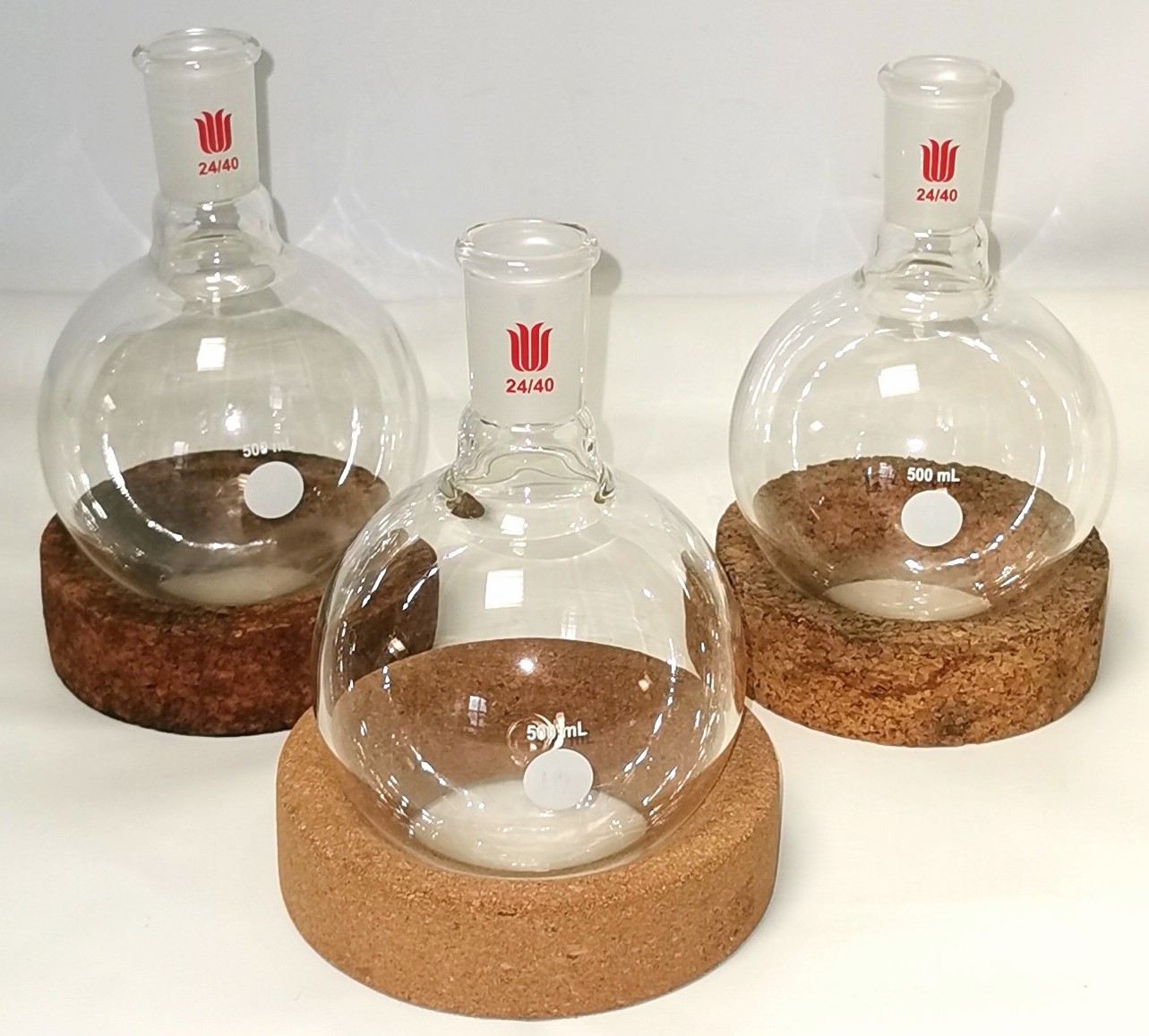 Used 500mL Round Bottom Boiling Flask -  Assorted Brands