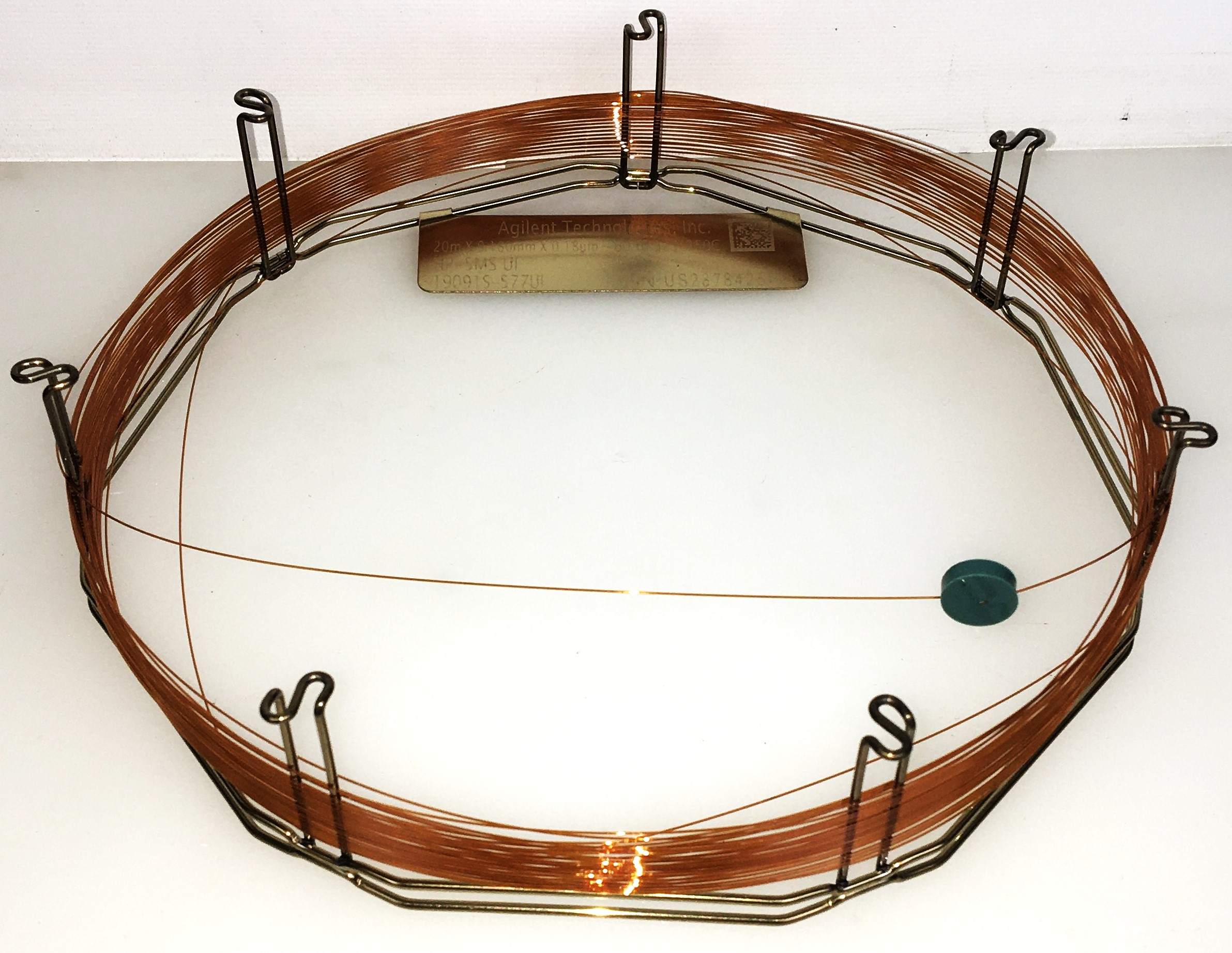 Used Agilent HP-5MS UI (19091S-577UI) Capillary Column (20M x 0.18mm x 0.18µm)