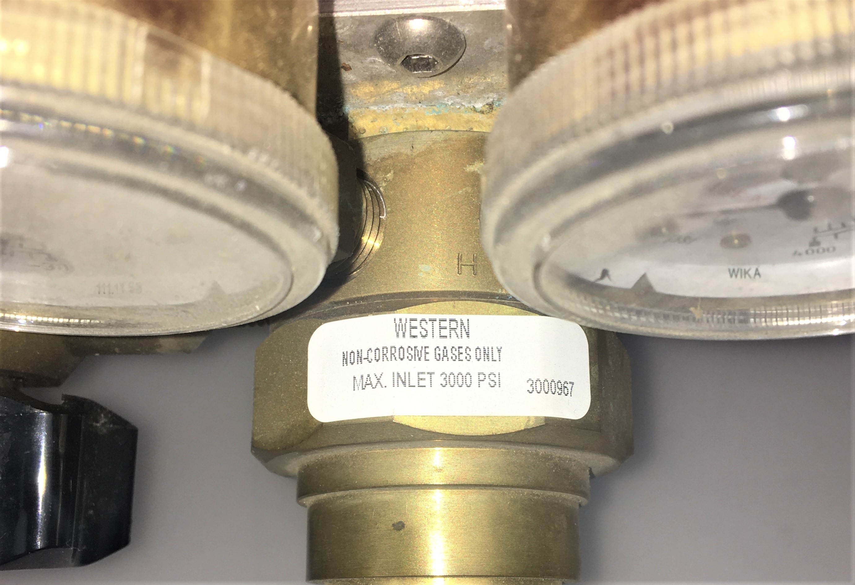 Used GCE Protocol Station PS3000-N2O-125-B1-TH(36) Regulator Panel