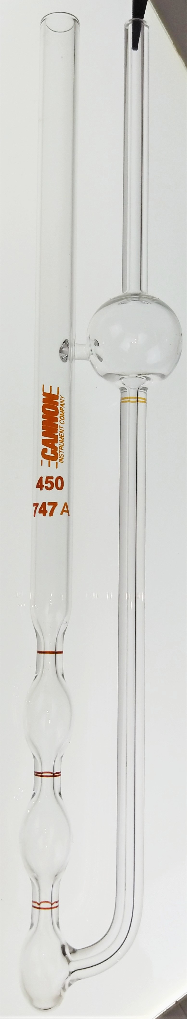 New Open Box Cannon-Fenske CFOC-450 (9721-F77) Certified Opaque Viscometer Tube (Size 450)