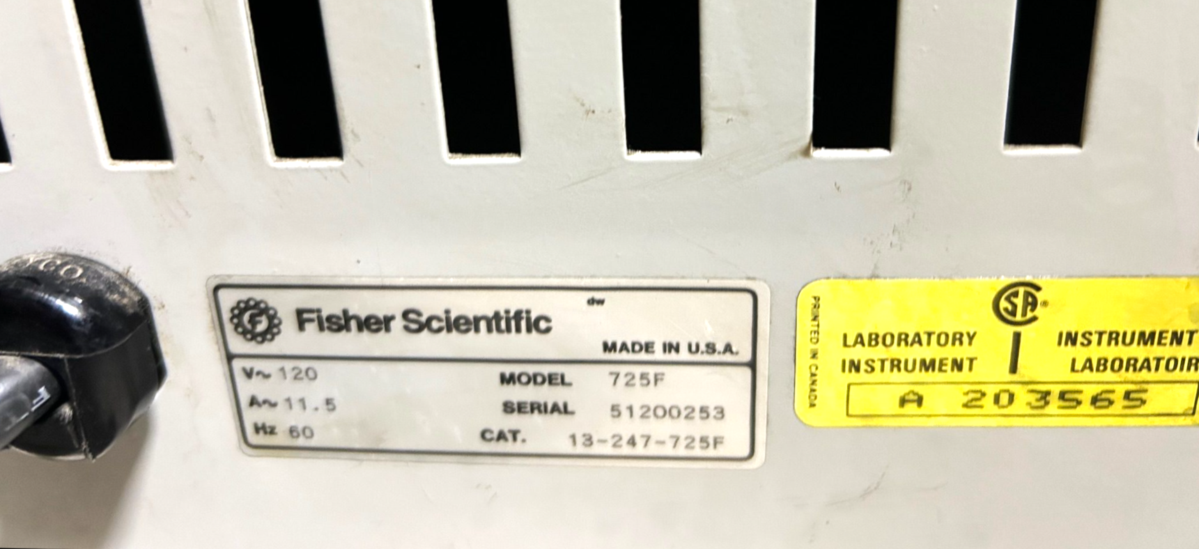 Used Fisher Isotemp 725F Forced-Air Oven (2.5 Cu-Ft)