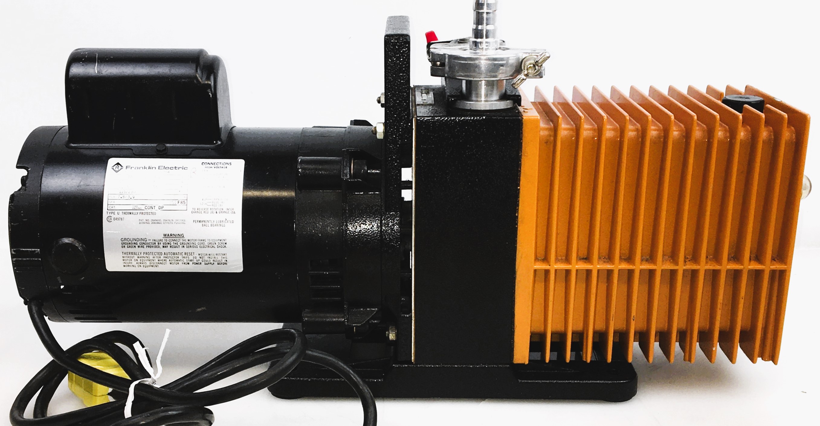 Used Alcatel M2008A Rotary Vacuum Pump (7cfm)