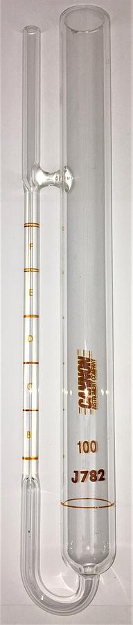 New Open Box Cannon AIVC-100 (9724-R60) Asphalt Institute Vacuum Viscometer Tube (Size 100)