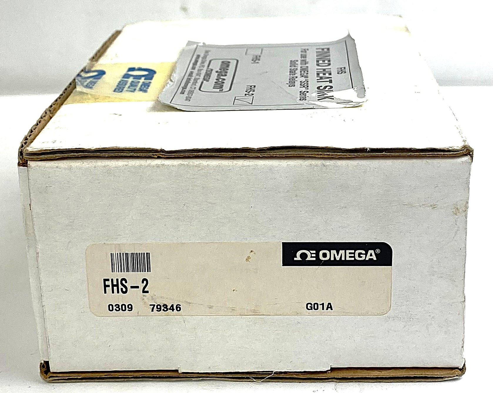 New Open Box Omega FHS-2 Finned Heat Sink for SSR Series Relay
