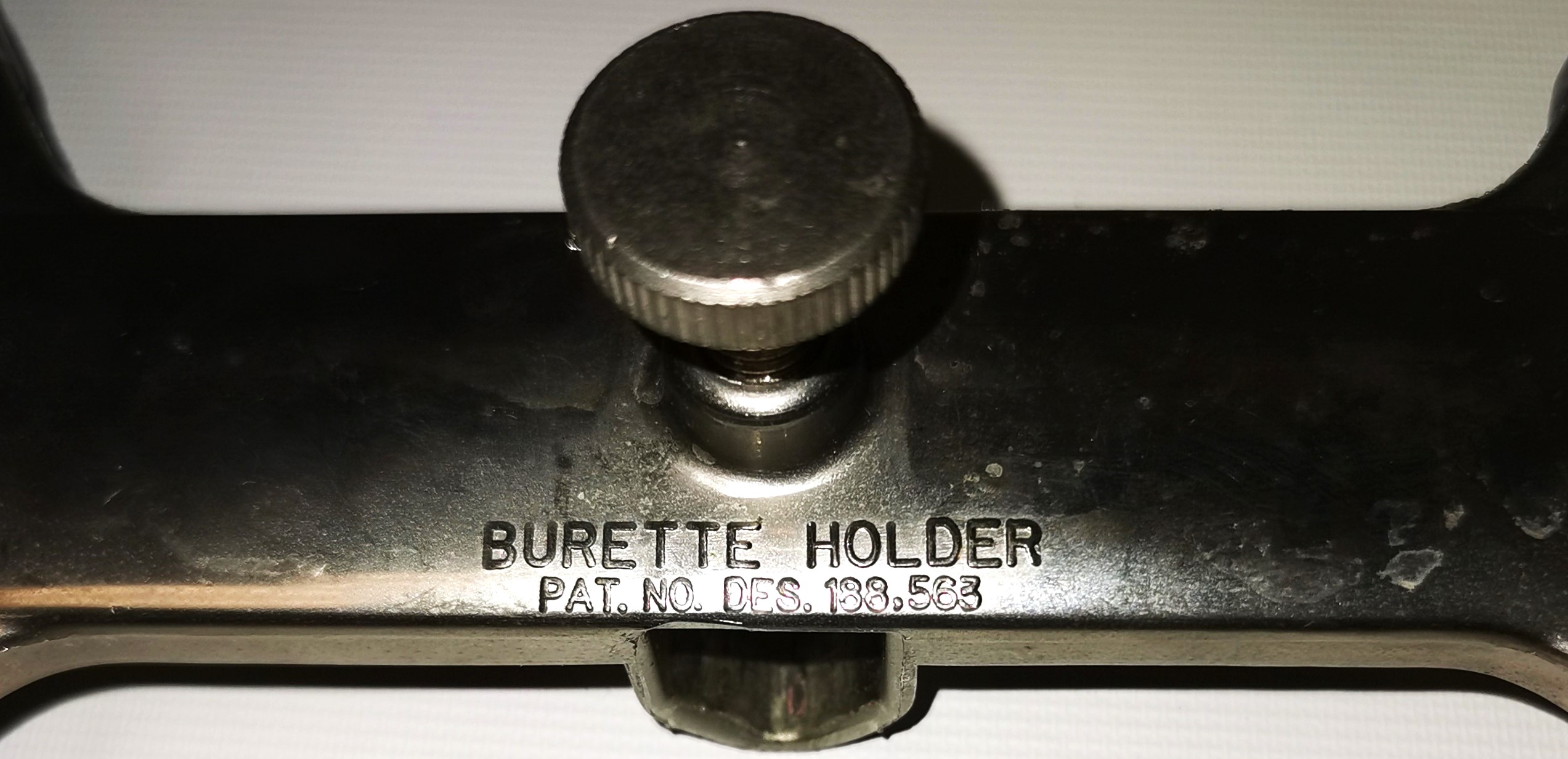 Used Fisher Castaloy-R (and Equivalent) 3361-4 Double Burette-Pipette Clamp