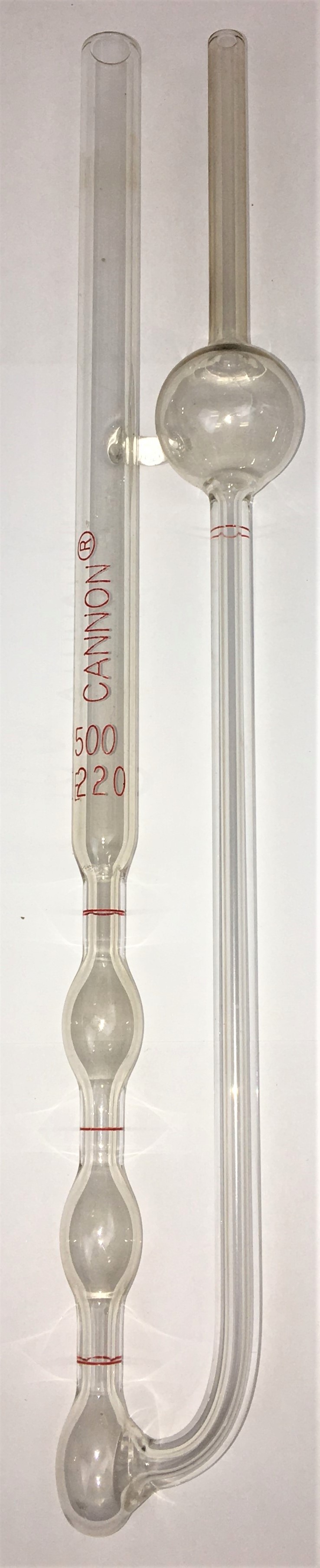Used Cannon-Fenske CFOC-500 Opaque Viscometer Tube (Size 500)