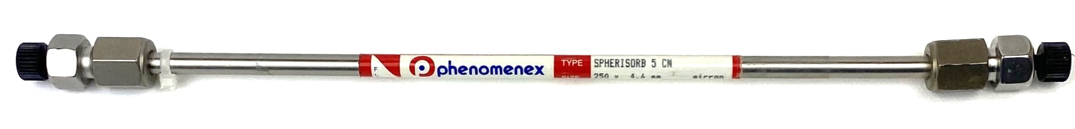 Used Phenomenex Spherisorb 5 CN LC Column (25 cm × 4.6 mm x 5µm)