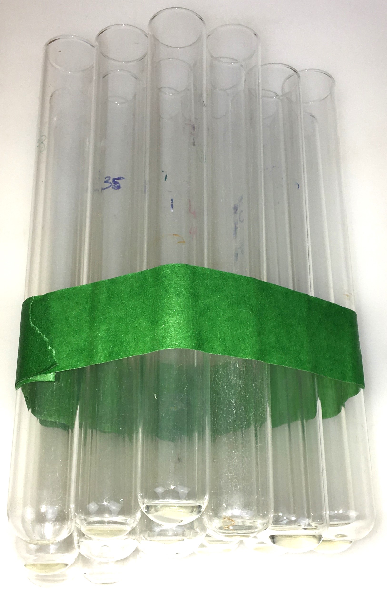 Used Corning PYREX 9820-18 (and Equivalent) Culture Tubes - 18 x 150mm (Box of 71)