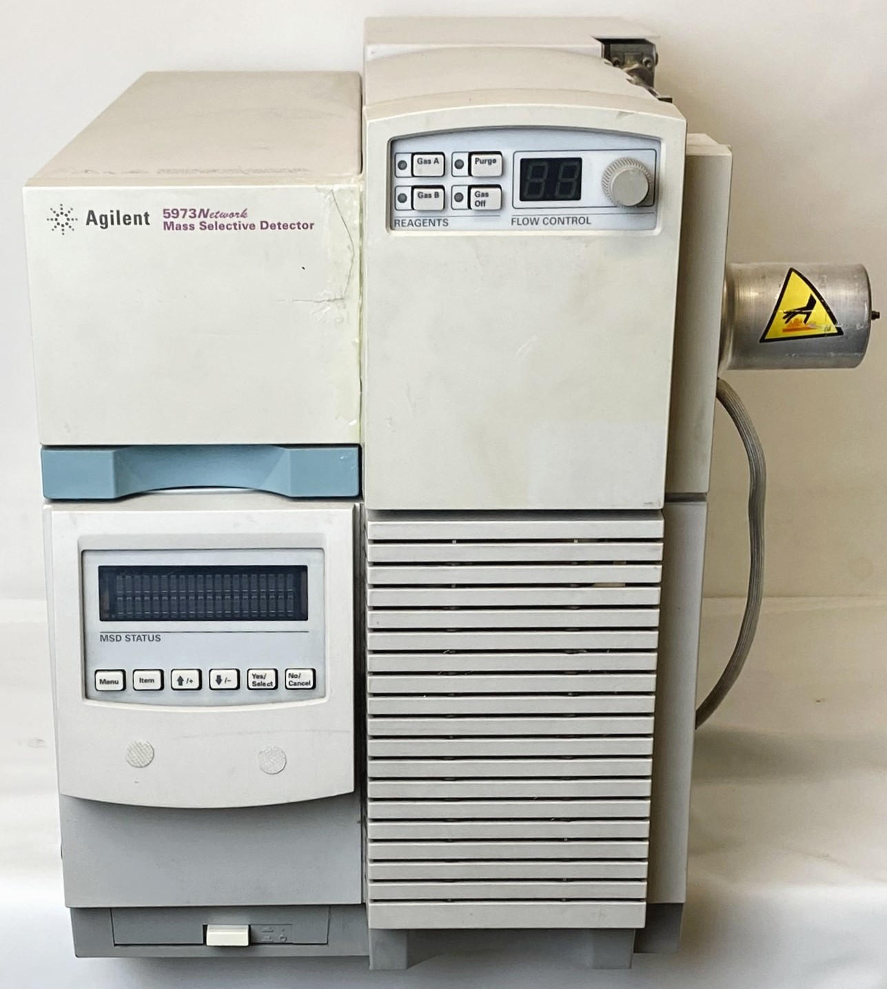 Used Agilent 5973N Network MS Detector with G59864B Ionization Gauge Controller