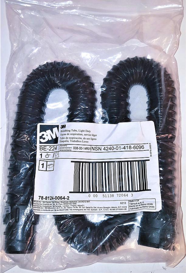 New Open Box 3M BE-224 Breathing Tube Assembly