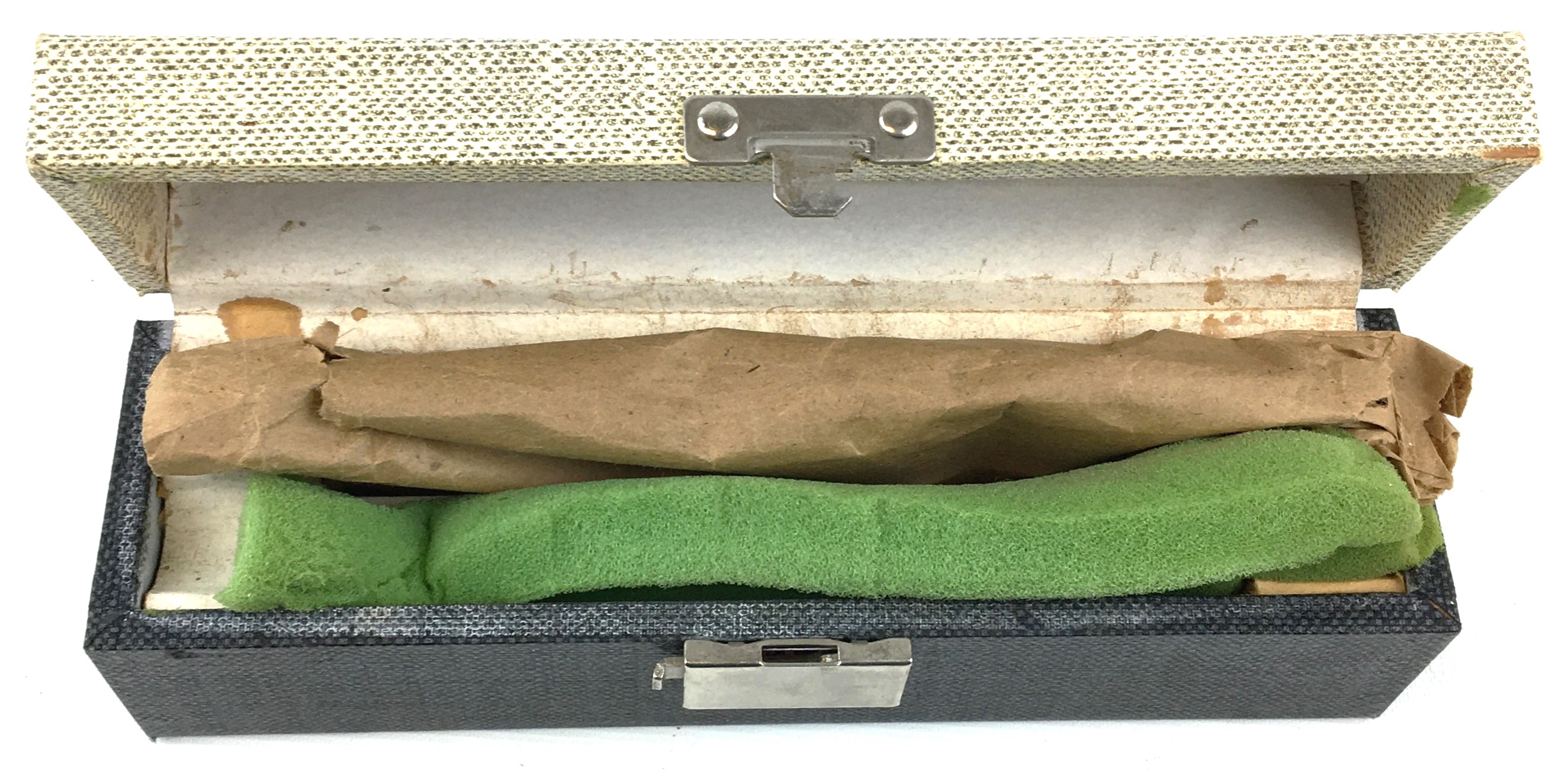 New Open Box American Optical 185mm Microtome Knife Blade with Case