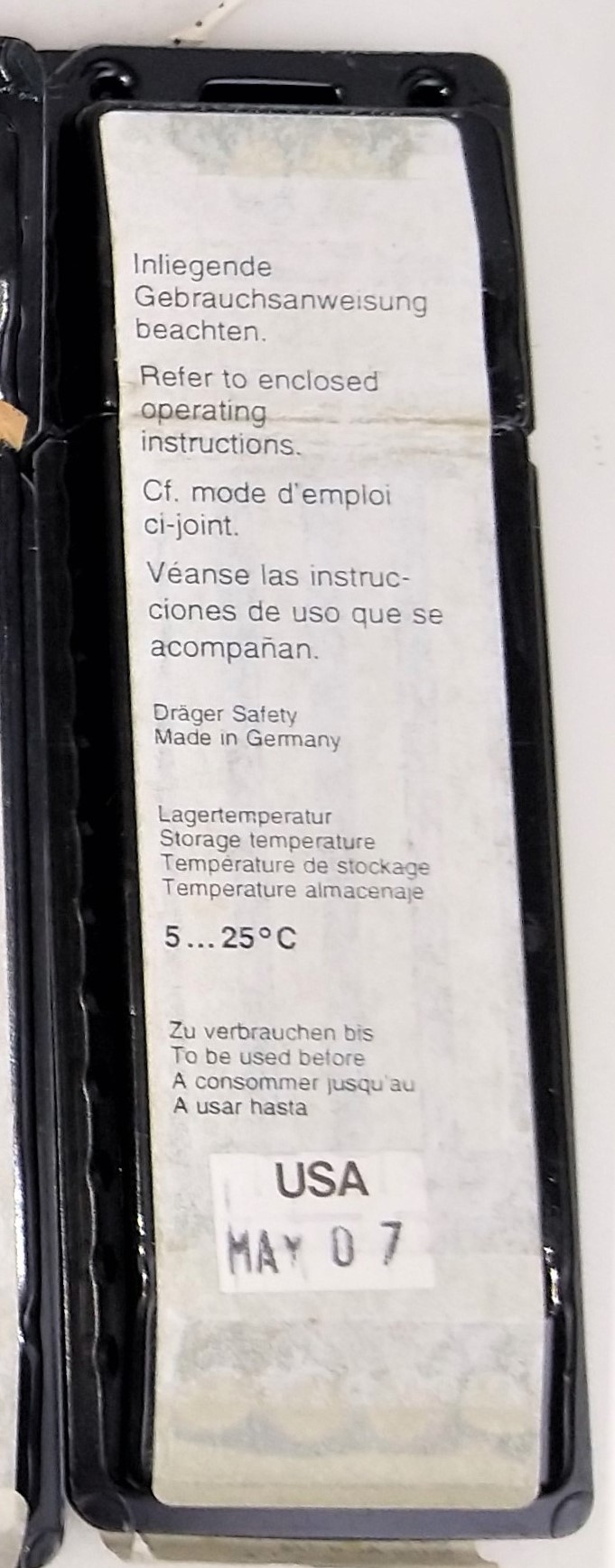 Used Draeger Model 31 Multi-Gas Detector Pump with Case and Assorted Tubes