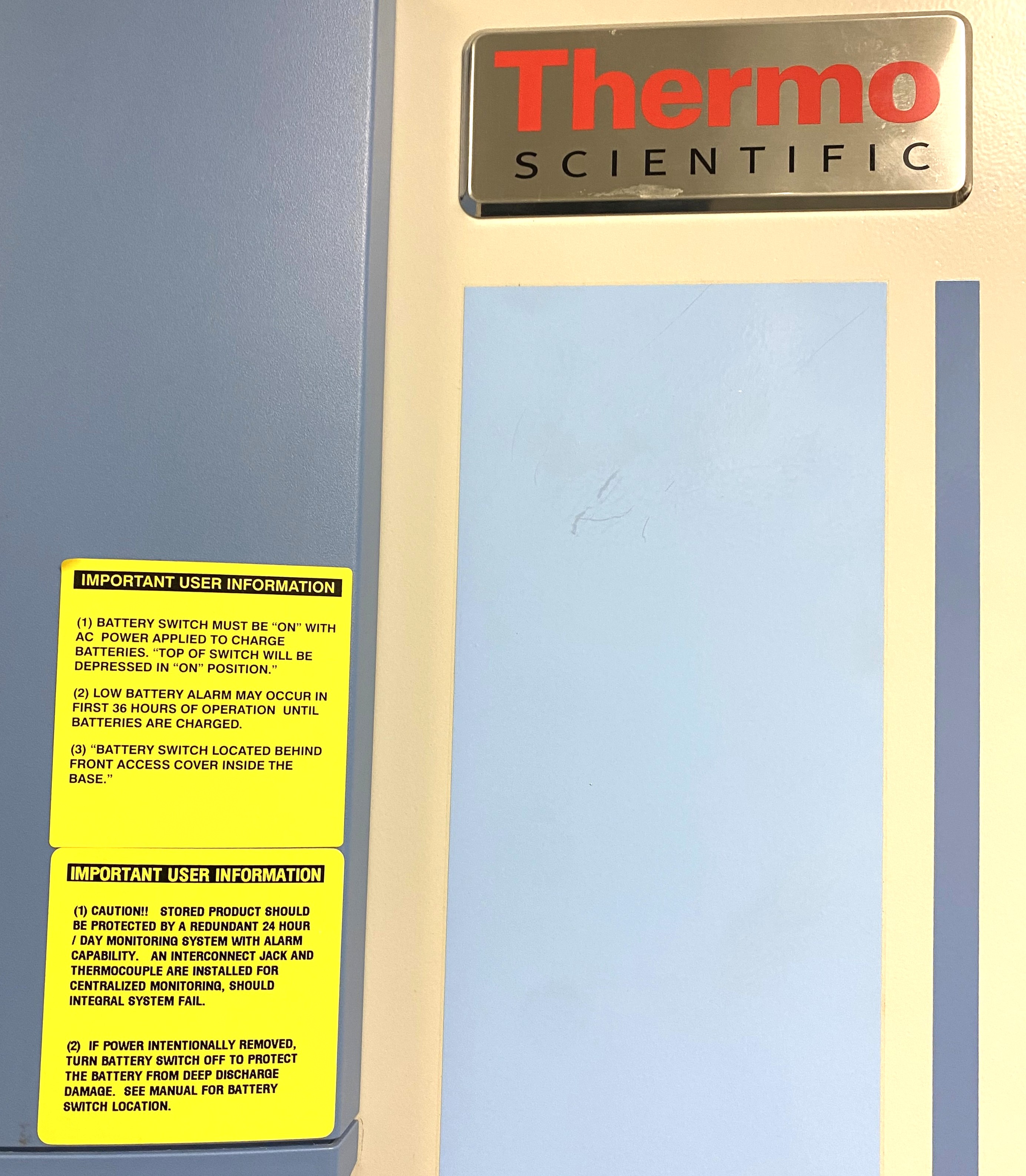 Used Thermo Fisher 907 Ultra-Low Freezer (28 Cu-Ft)