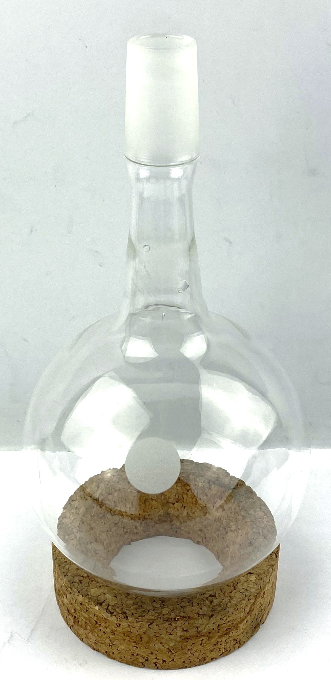 Used Corning PYREX (or Equivalent) 1000mL Round-Bottom Evaporating Flask with 24/40 Male Neck