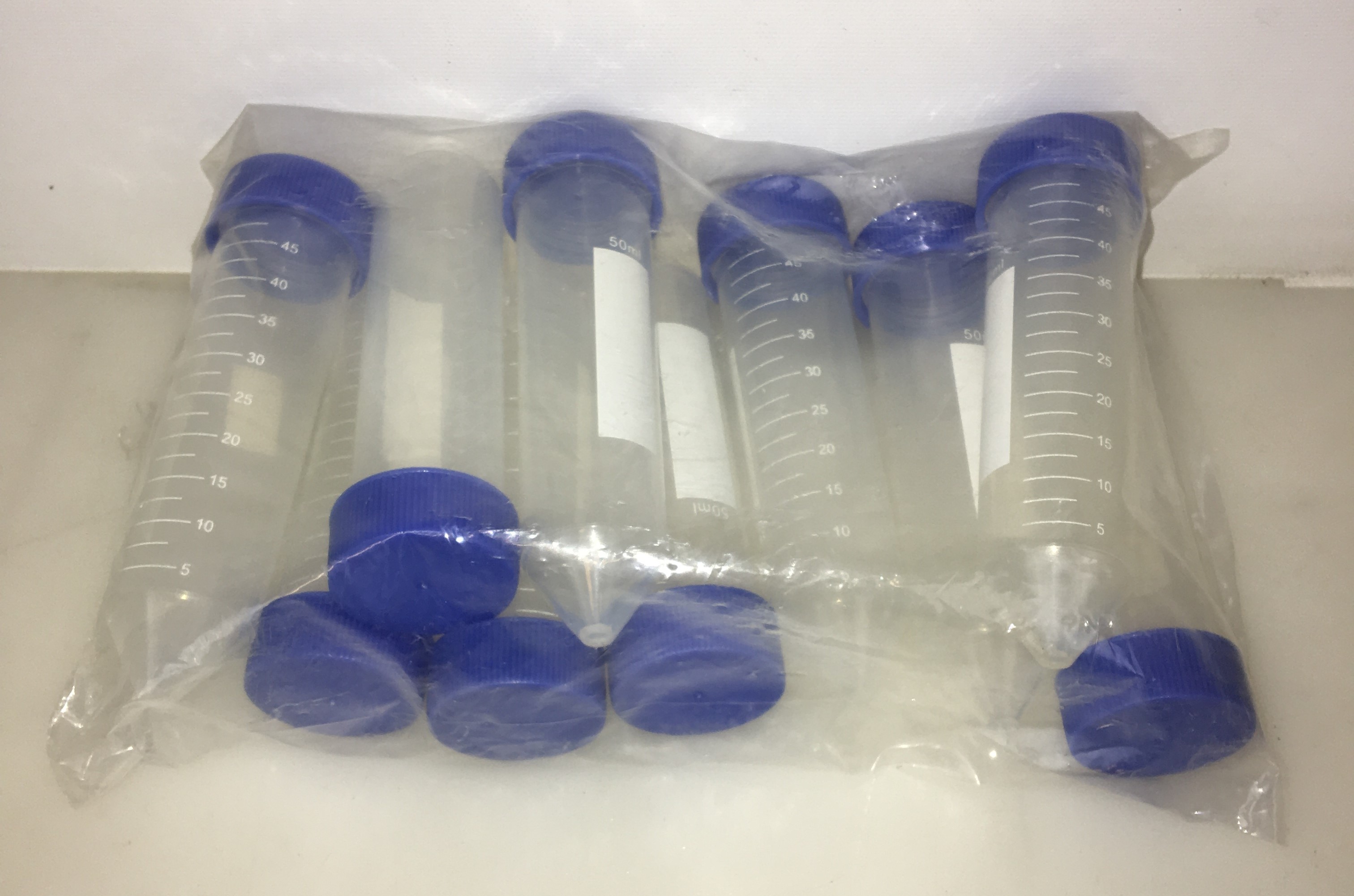 New Open Box BD Falcon Conical 50mL Culture Tube (Pack of 12)