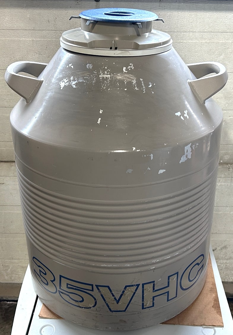 Used Union Carbide 35VHC Cryogenic Storage Tank (35L)