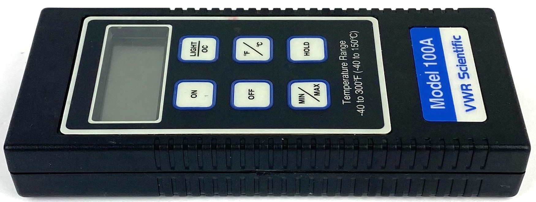 Used VWR 100A (61220-157) Digital Thermometer with Probe and Case