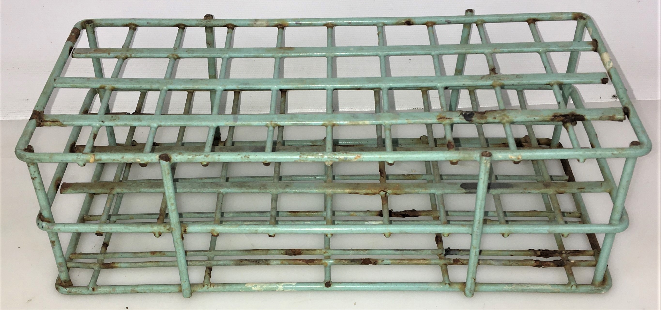 Used Epoxy Coated Wire Centrifuge Tube or Culture Tube Rack
