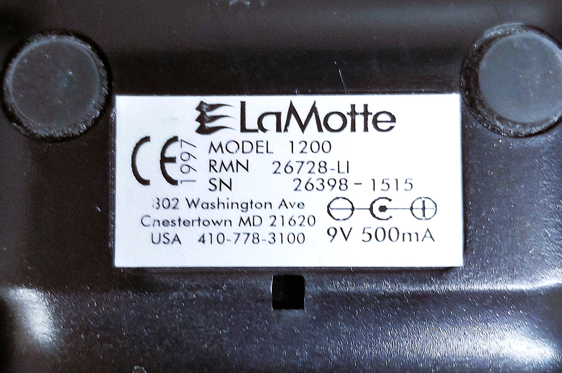 Used LaMotte 1200-CL Portable Spectrocolorimeter (420-570nm or 605-635nm)