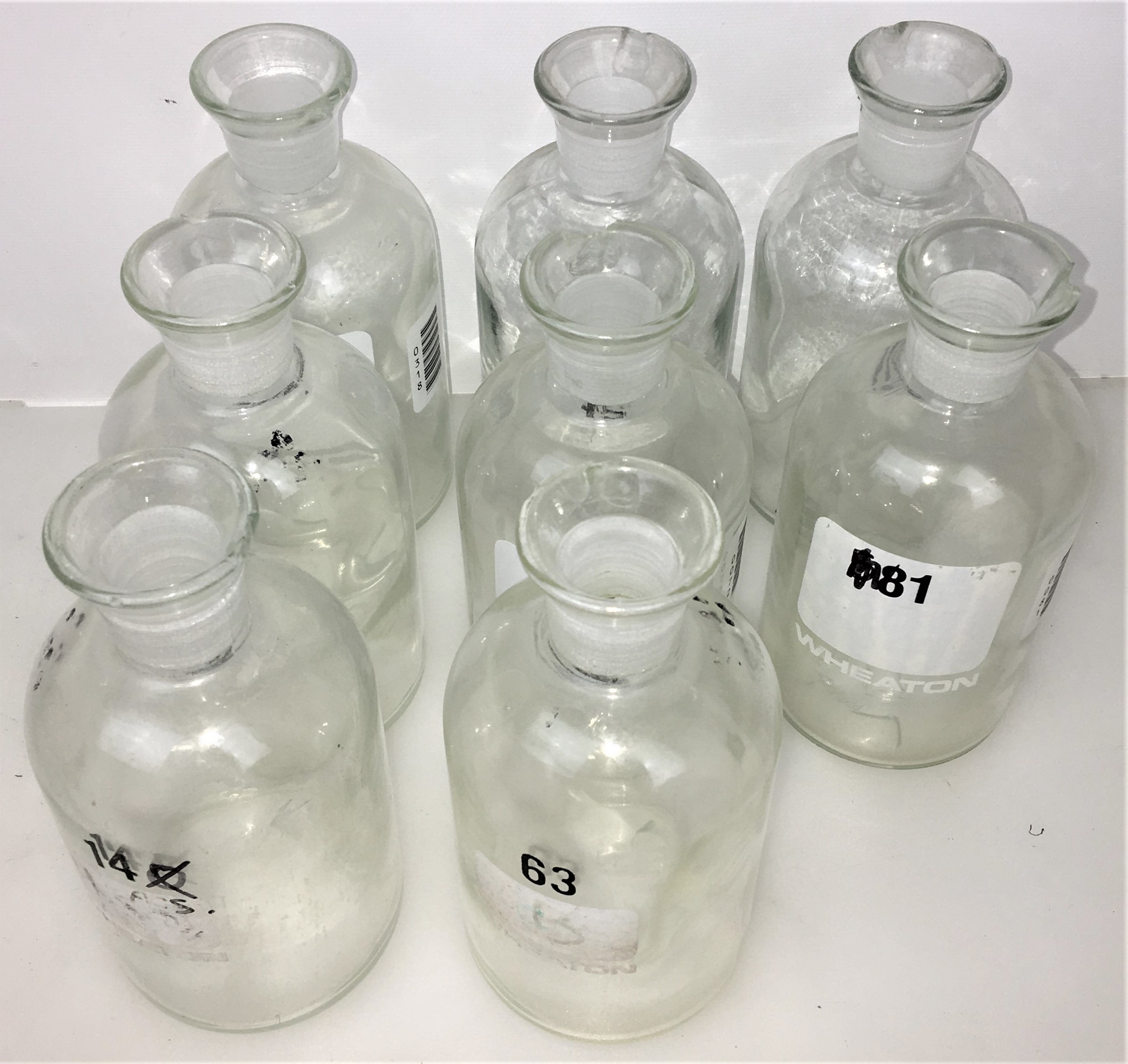 Used Wheaton 227497 BOD Bottle - 300mL