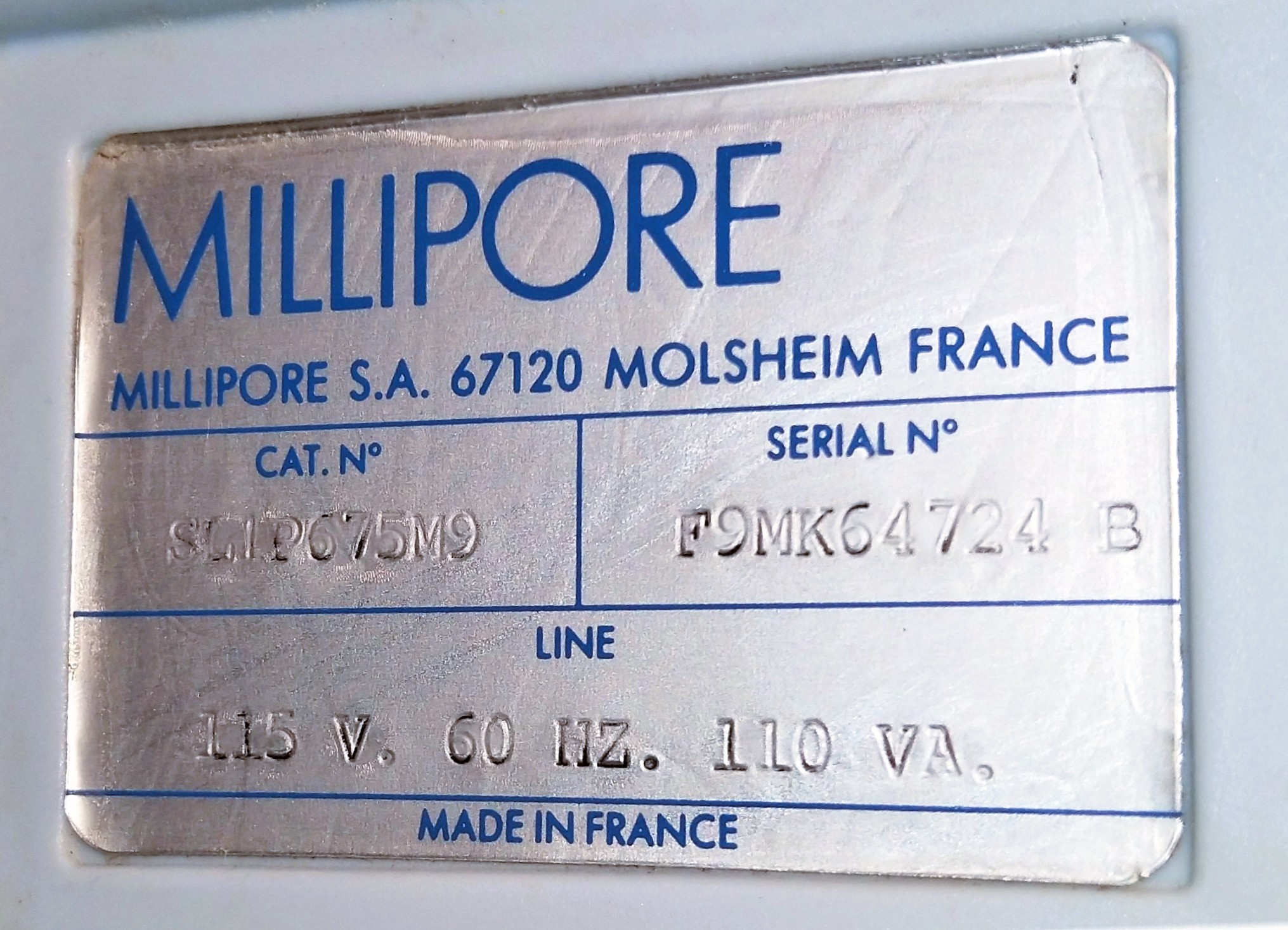 Used Millipore Milli-RO 10 Plus Water Purifier