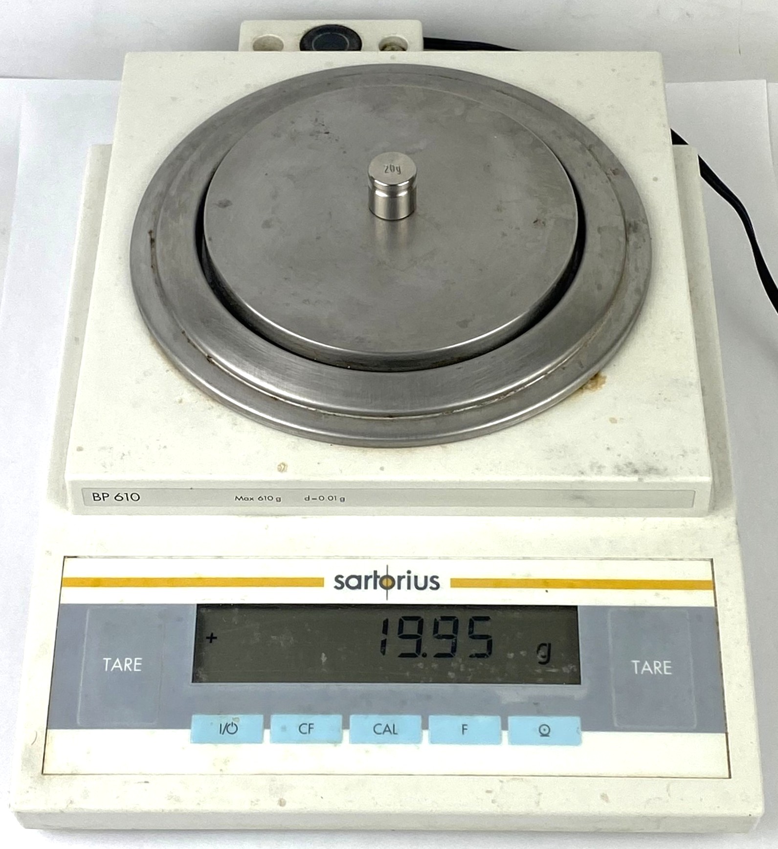 Used Sartorius BasicPlus BP610 Top-Loading Balance (610g x 0.01g)