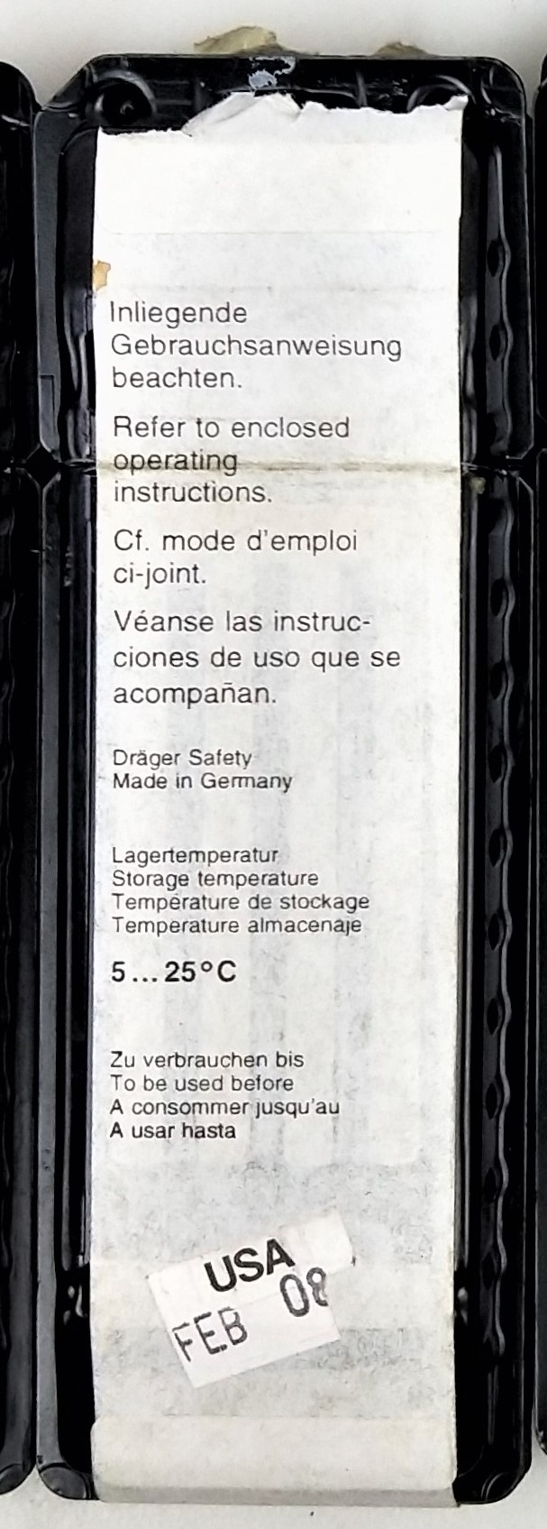 Used Draeger Model 31 Multi-Gas Detector Pump with Case and Assorted Tubes