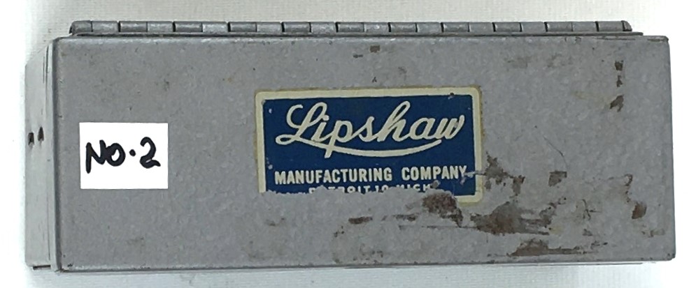 New Open Box Lipshaw 125mm Microtome Knife Blade with Sturdy Case