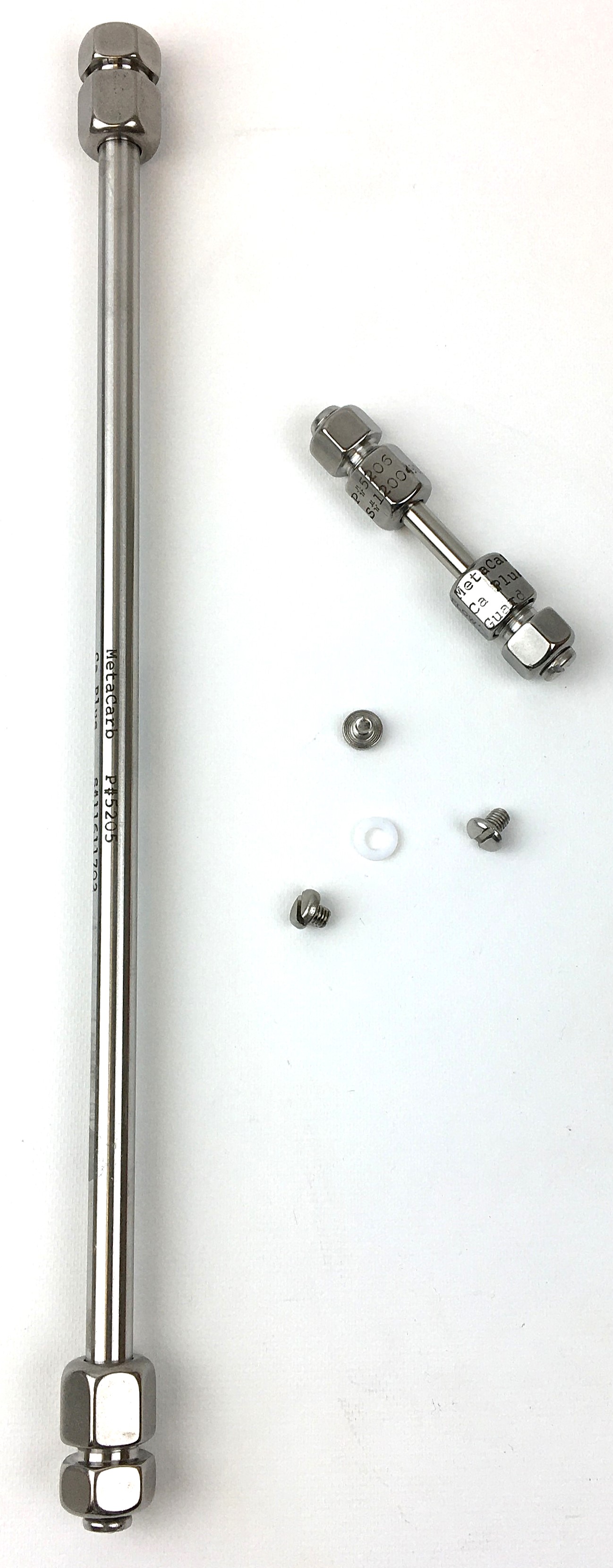 New Open Box Agilent MetaCarb Ca Plus 5205 HPLC Column with 5206 Guard Column