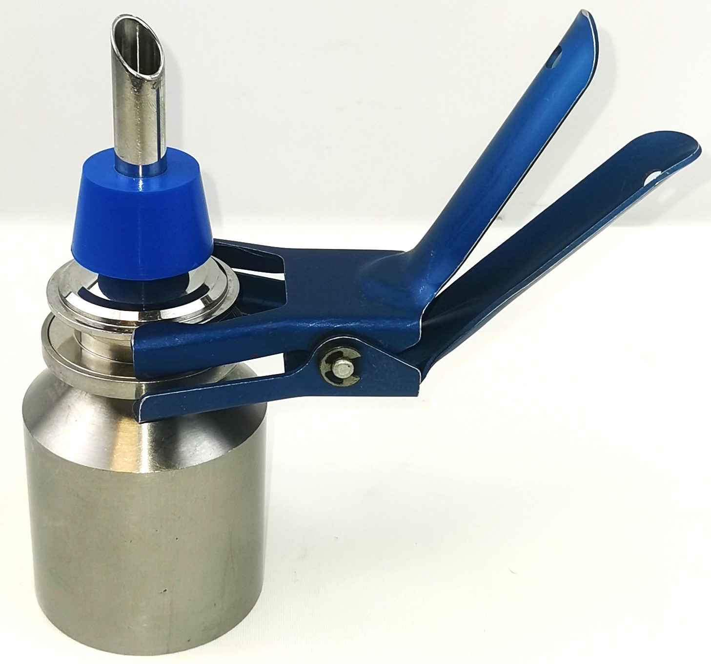 Used Millipore XF2014725 Stainless Steel Filter Holder with Support Pads