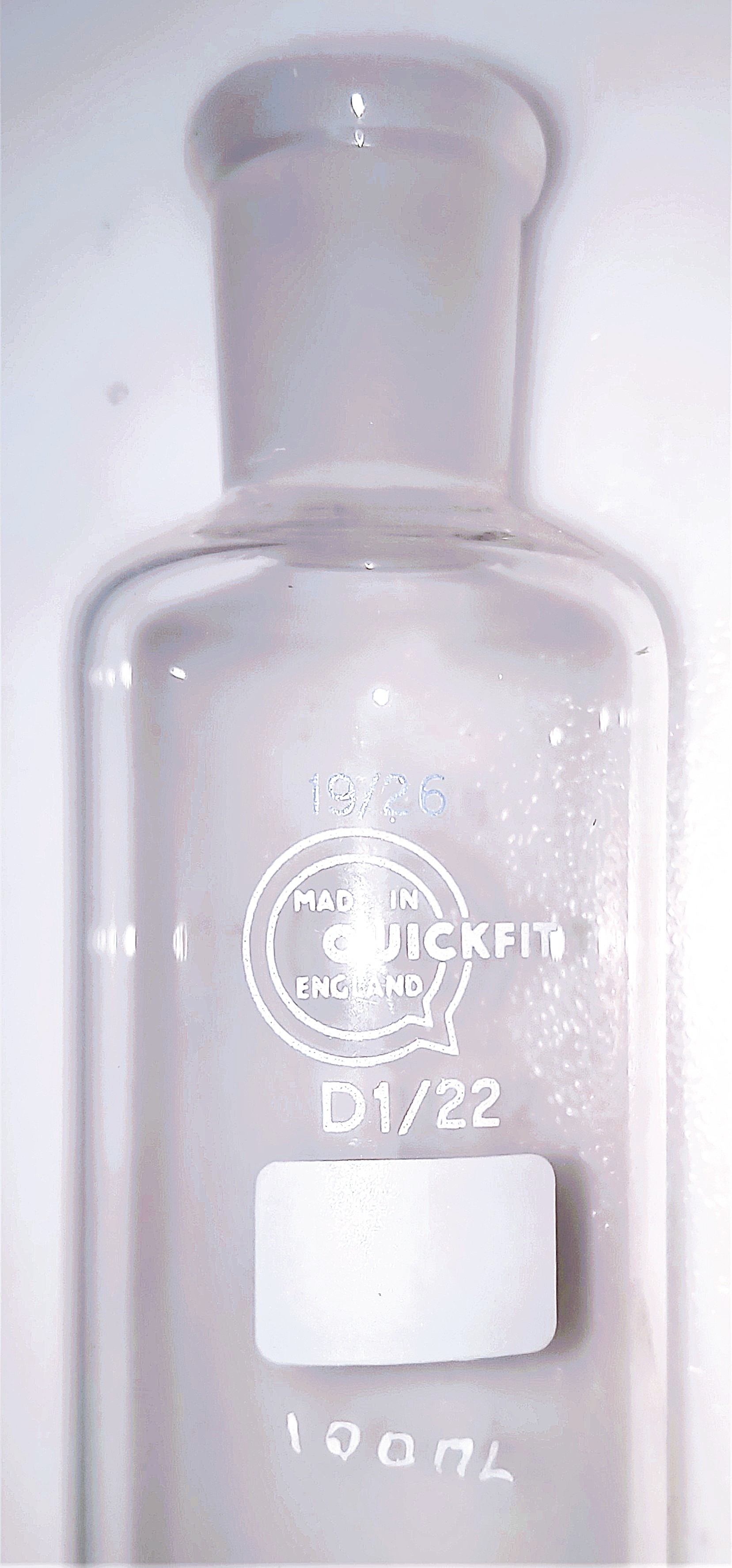 Used QuickFit D1/22GP 100m Dropping Funnel with GP Rotaflo Stopcock