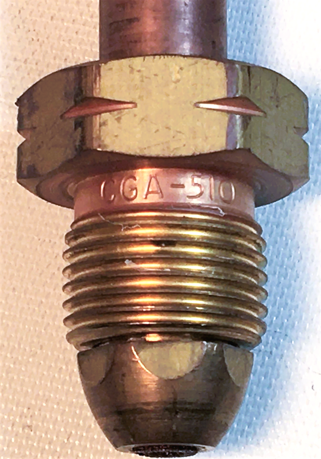 Used Smith H1945E-510 Acetylene Regulator (CGA 510)