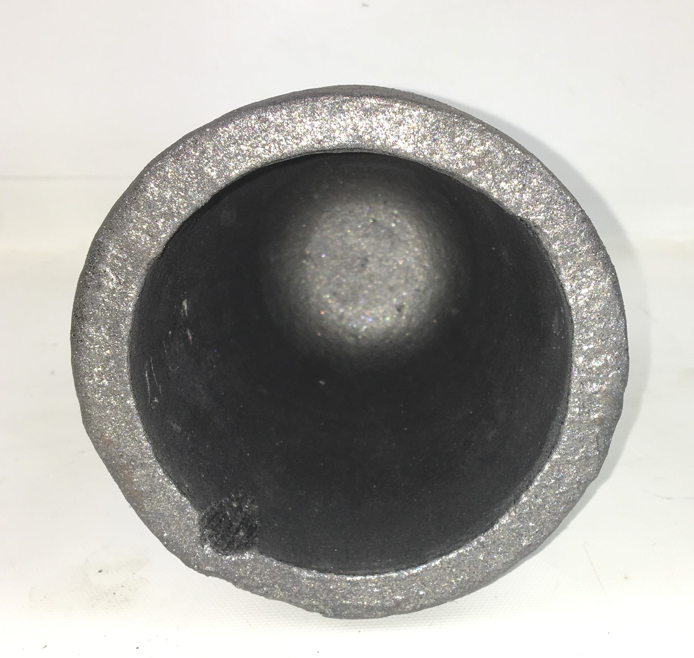 Used Clay Graphite High-Form Crucible - 680mL