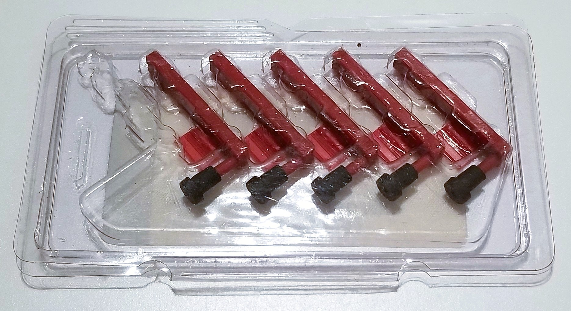 New Open Box Graphic Controls 82-39-0302 Universal Red Pens (Pack of 5)