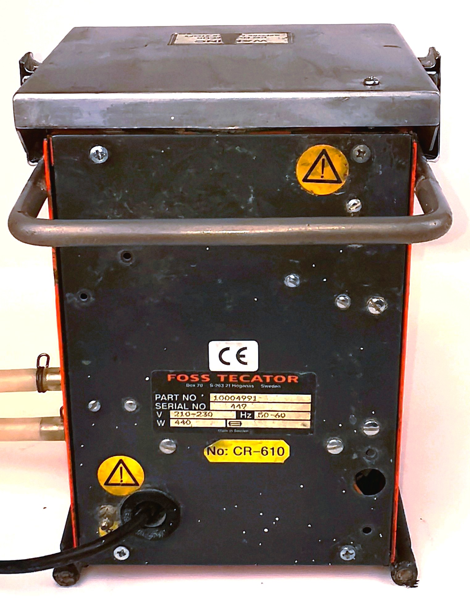 Used Foss Tecator Knifetec 1095 Sample Mill with Autotransformer