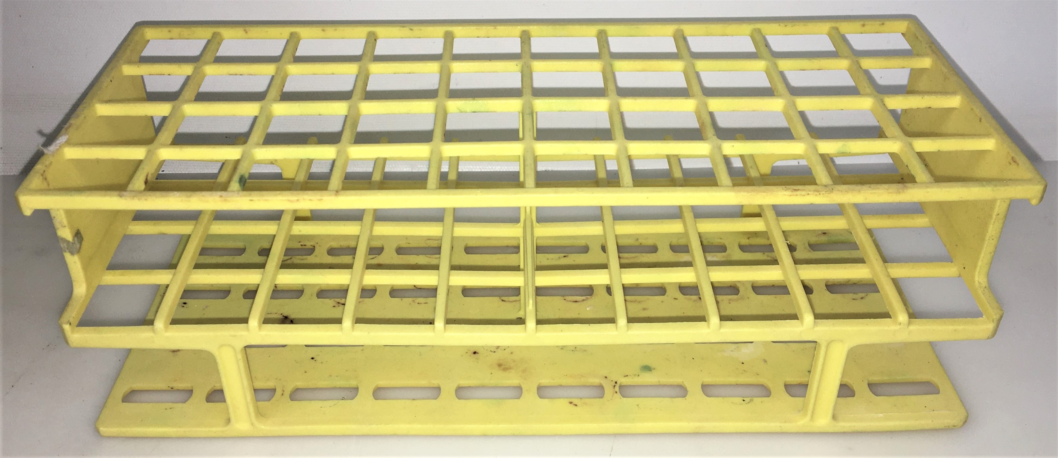 Used Nalgene 5970 Unwire Polypropylene Test Tube Rack