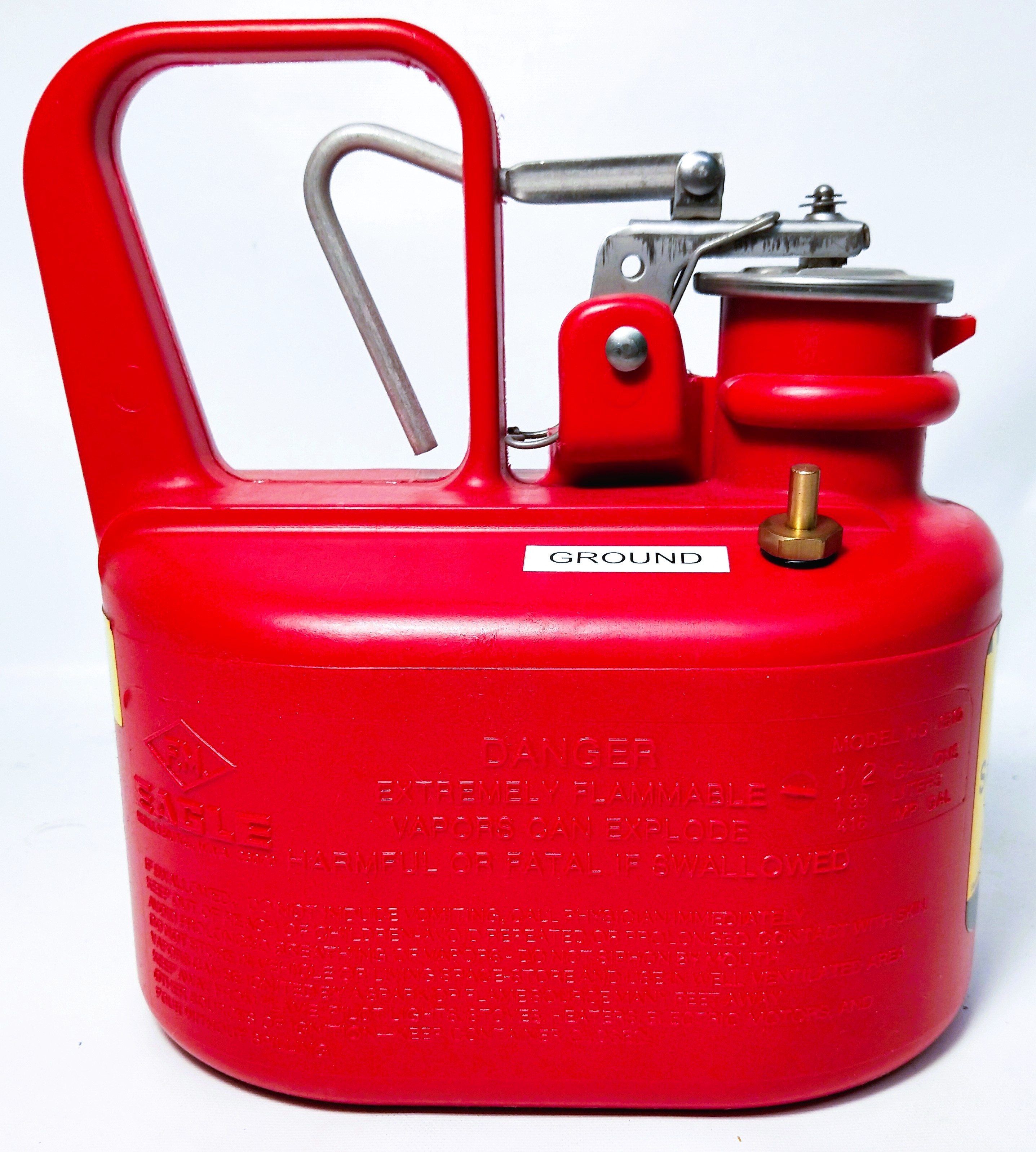 New Open Box Eagle 1510 Lab Safety Can (1/2 Gallon)