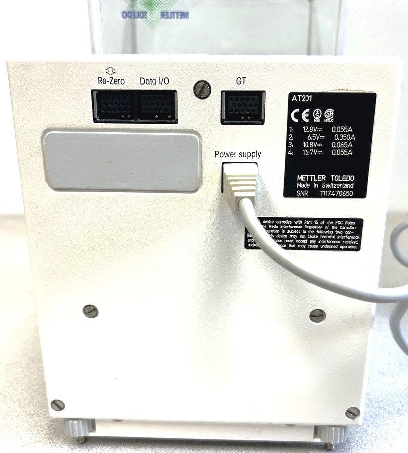 Used Mettler Toledo AT201 Analytical Balance (205g x 0.0001g)
