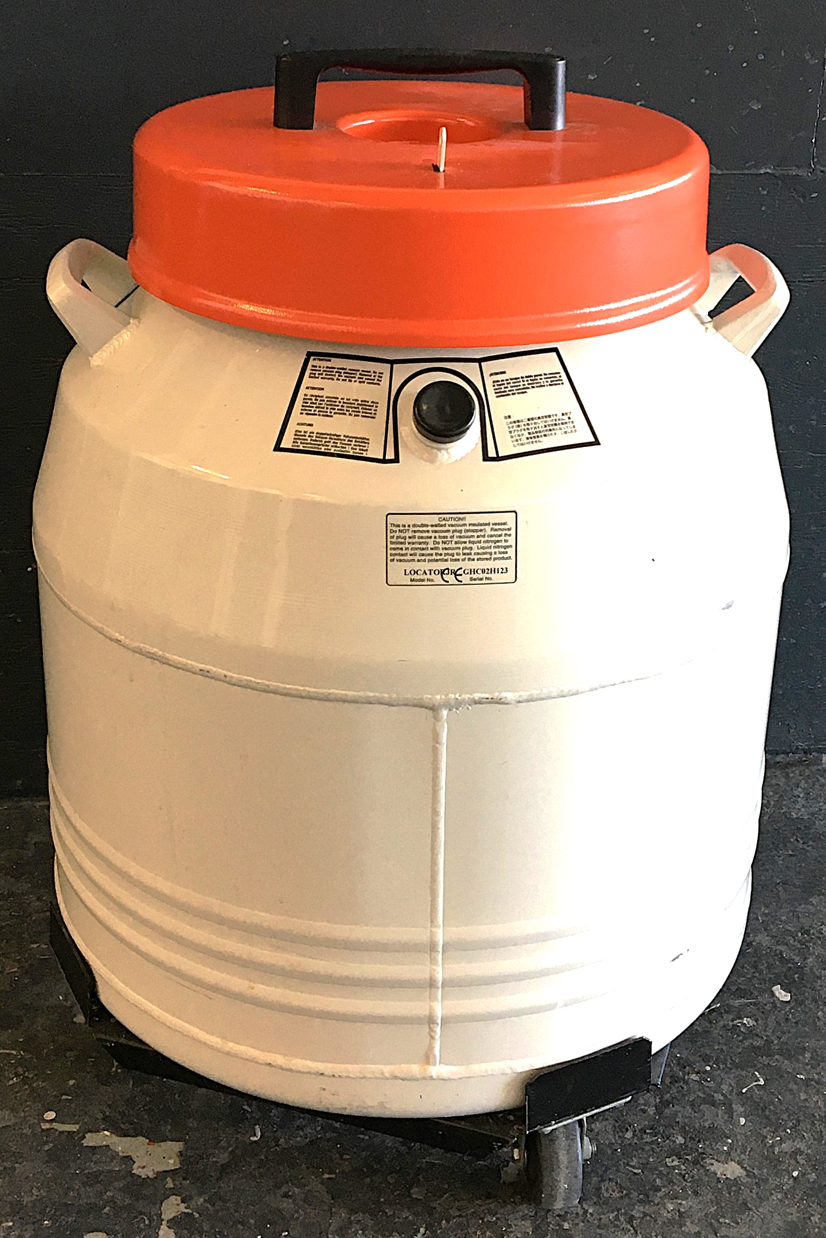 Used Thermolyne Locator Jr Cryogenic Storage System (50L)