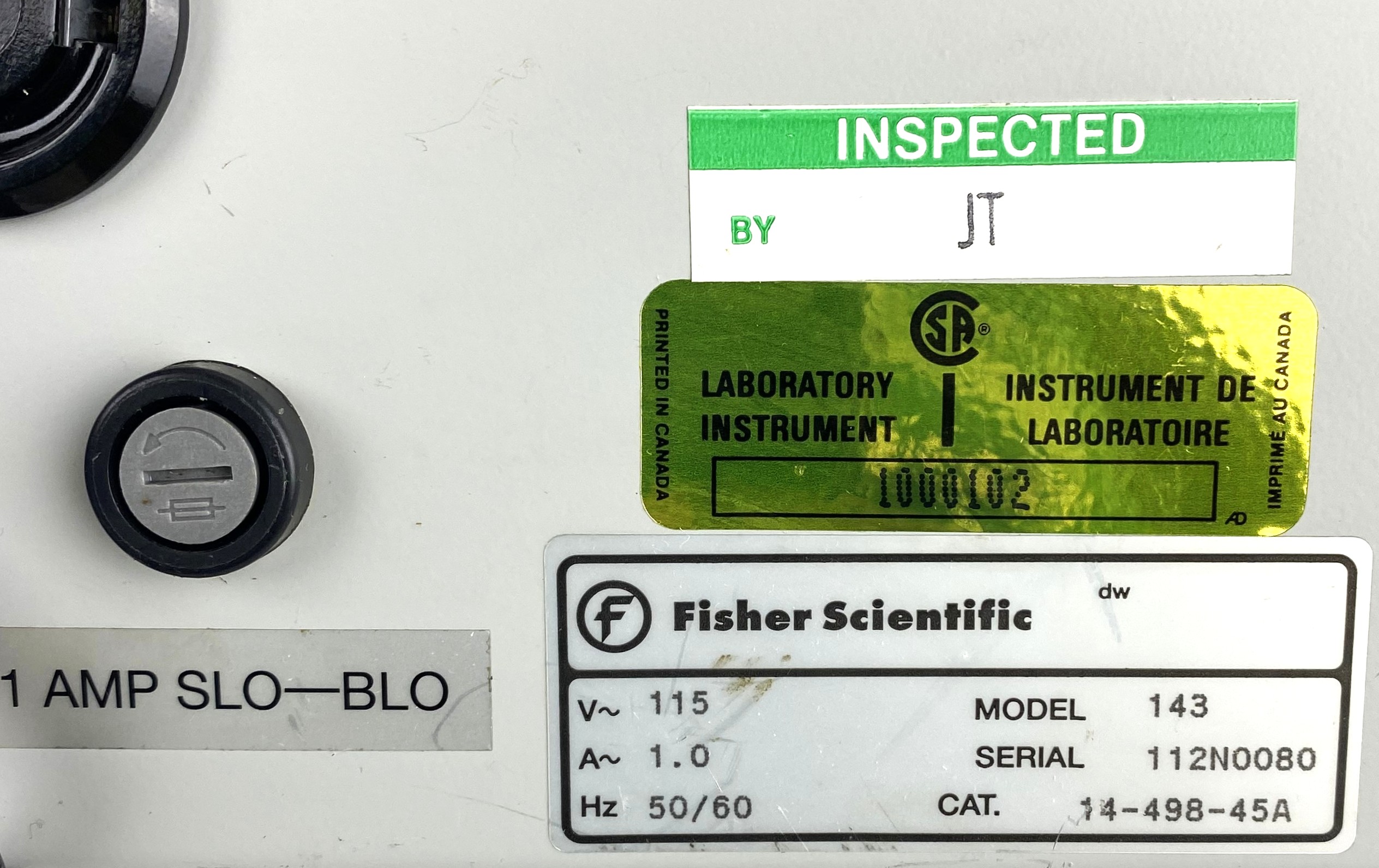 Used Fisher Dyna-Mix 143 Variable Speed Reversible Controller