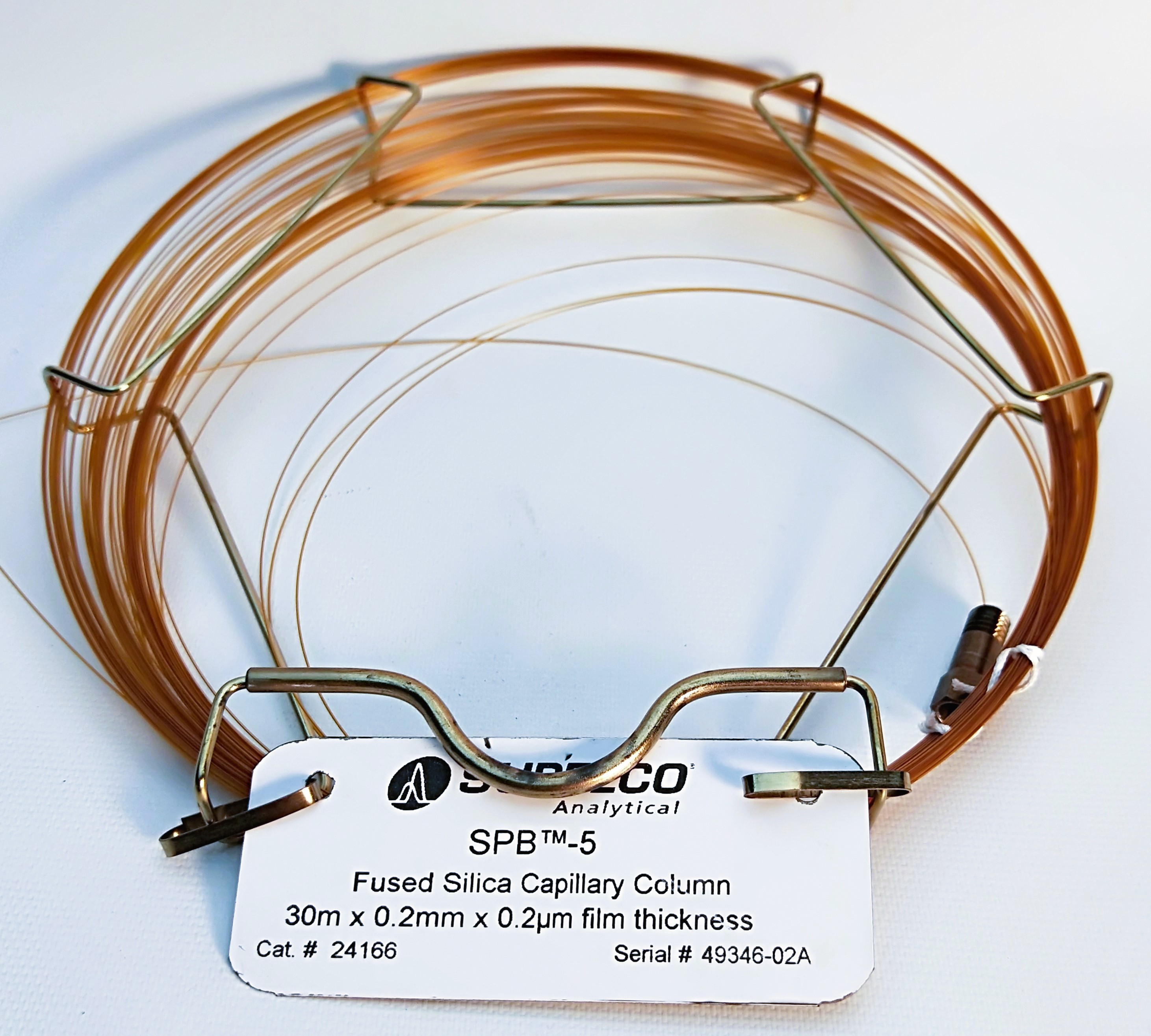 Used Supelco SPB-5 (24166) Capillary Column (30M x 0.2mm x 0.25µm)