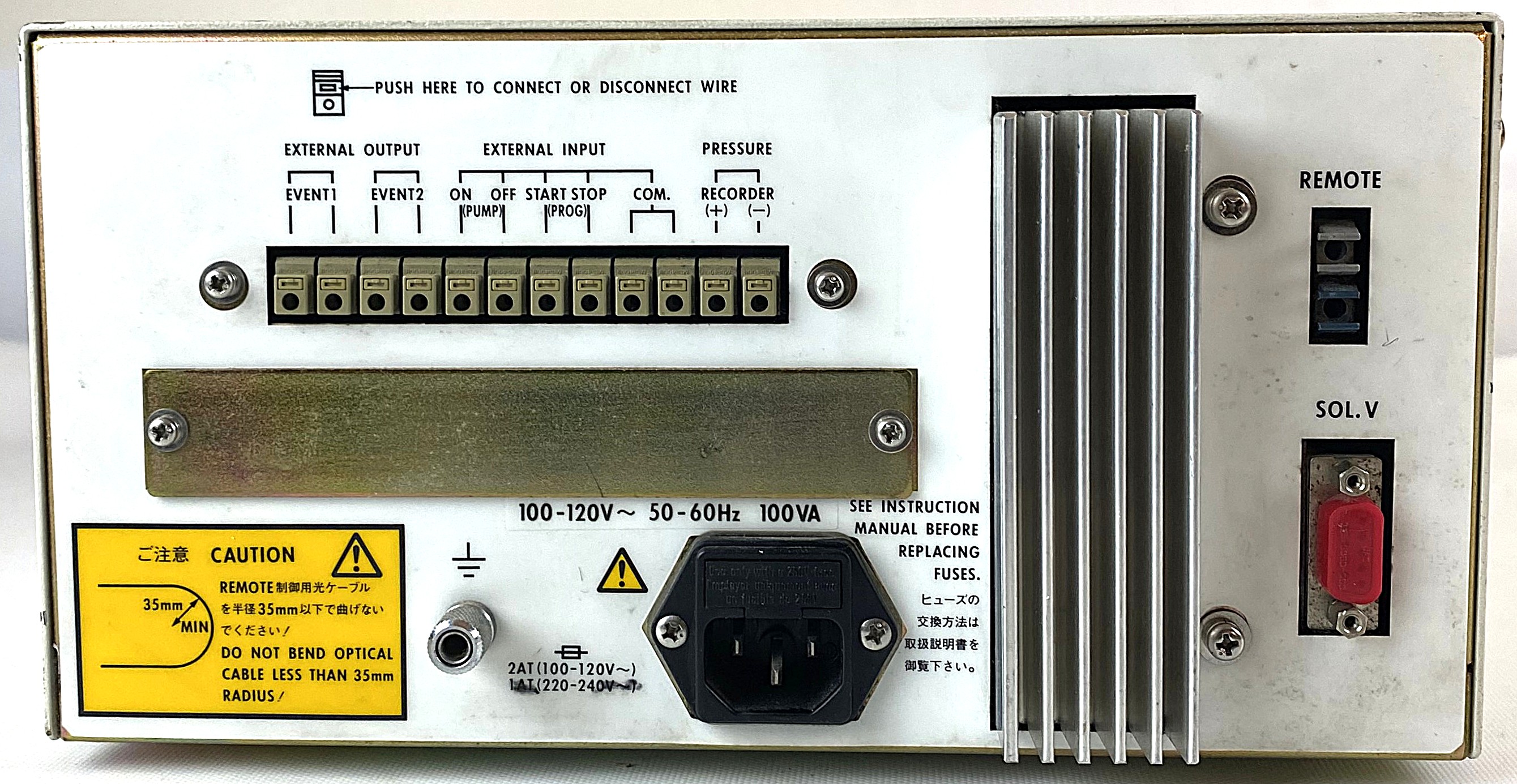 Used Shimadzu LC-10AD LC Pump