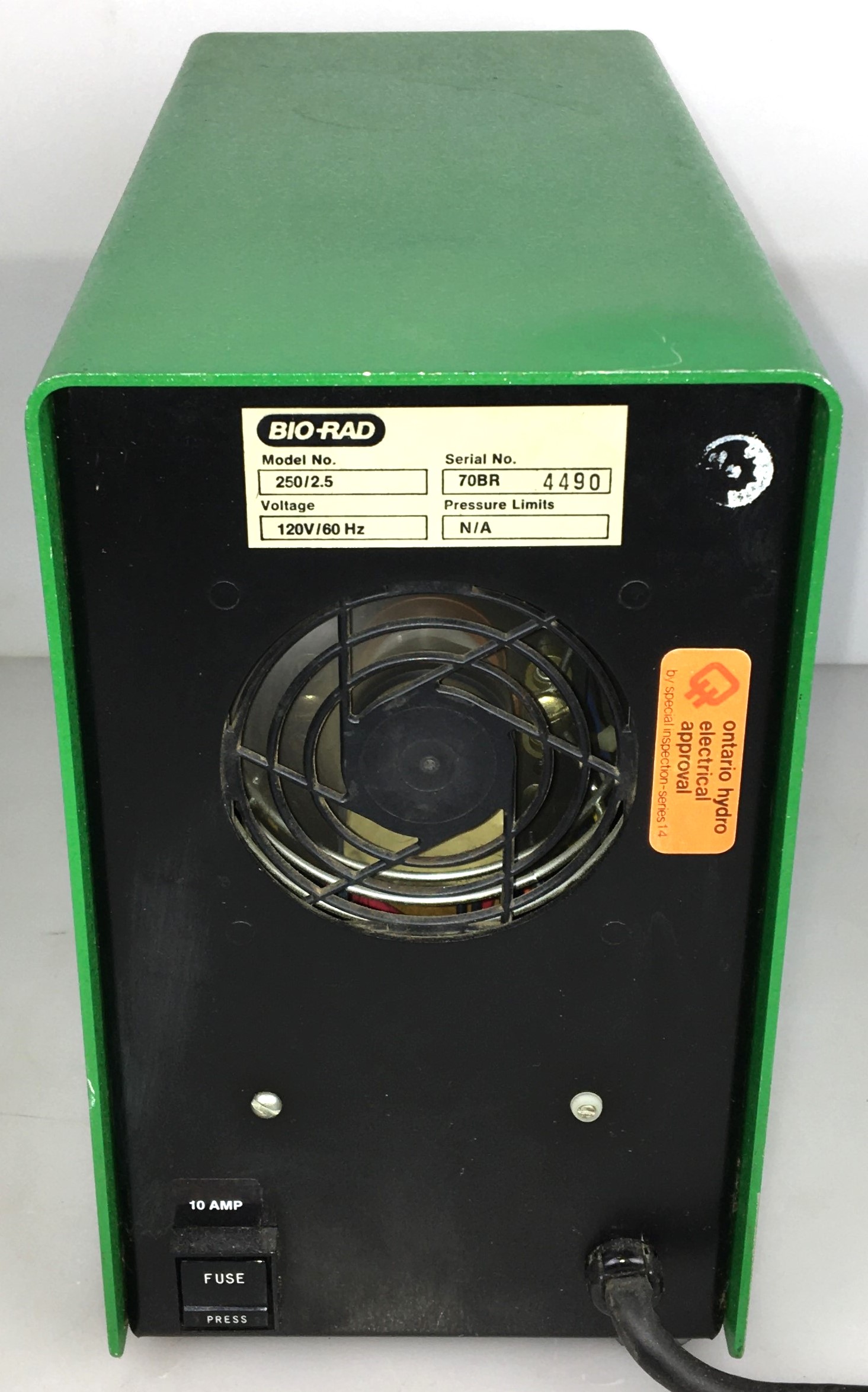 Used BioRad 250/2.5 Electrophoresis Power Supply
